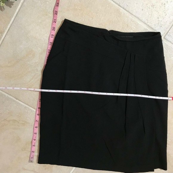 INC International Concepts Black Skirt Size 2 181 - Picture 3 of 6